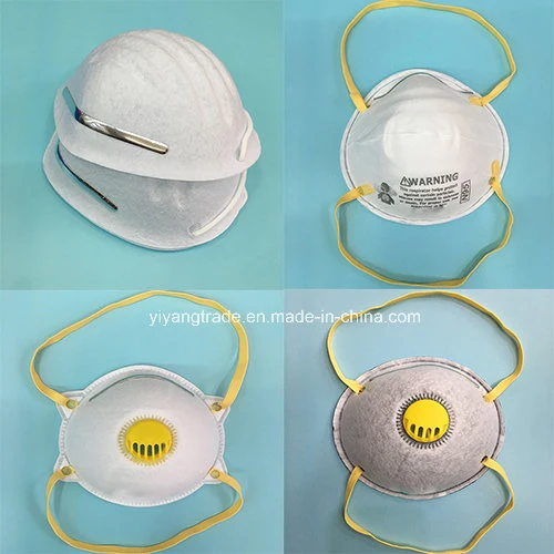 N95 Active Carbon Security Mask with Cup for Industrial Usage