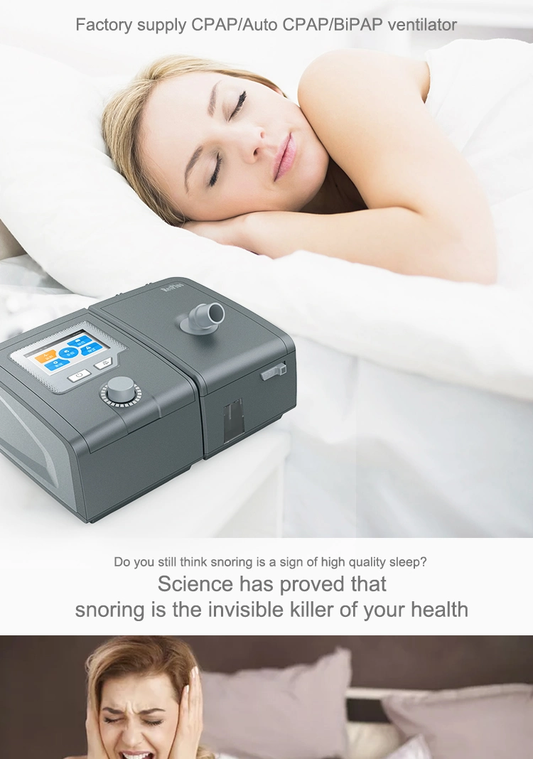 Byond Oxygen Devices Portable Auto Medical Adults Ventilators Bipap for Sleep and Apnea Treatment Machine Factory Price with CE