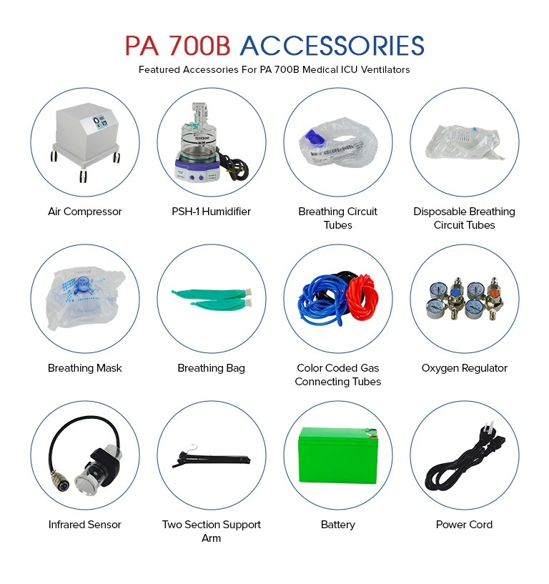 Medical Equipment Manufacturer Wholesale PA-700b Hospital Respiratory Therapy CPAP Machine