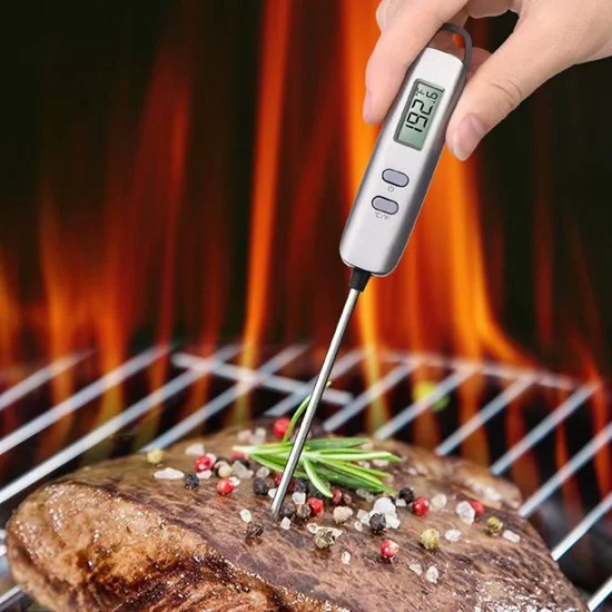 Amazon Top Seller Instant Read BBQ Meat Thermometer with Super Long Probe